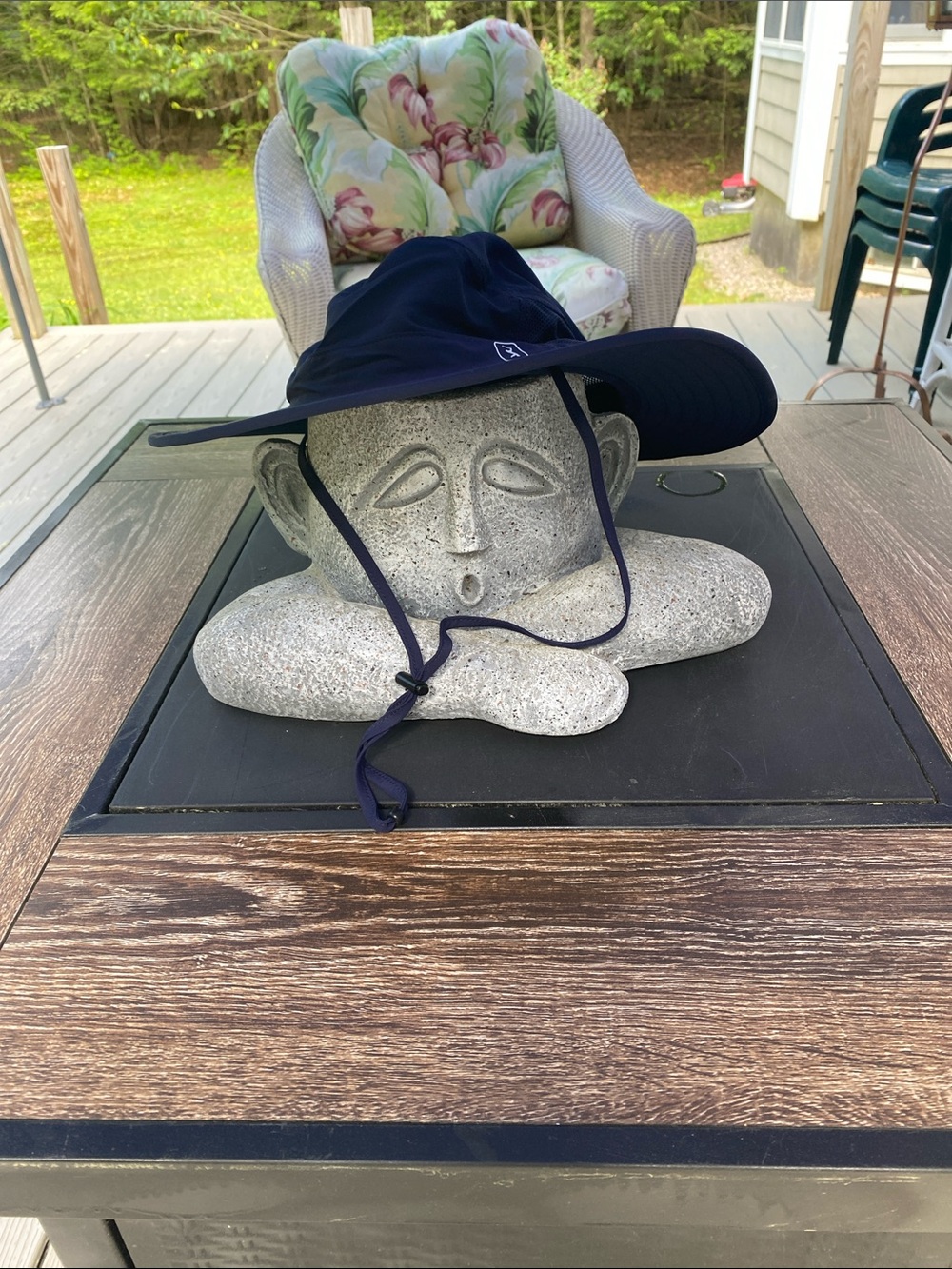 NWT PGA Men’s Wide-Brim Sun Hat in Navy L/XL
